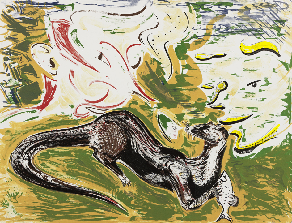 Zonder titel (uit de serie: Hollandse nieuwe ontdekt hoe Hollandse nieuwe smaakt)